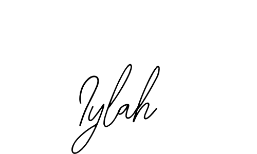 The best way (Bearetta-2O07w) to make a short signature is to pick only two or three words in your name. The name Iylah include a total of six letters. For converting this name. Iylah signature style 12 images and pictures png