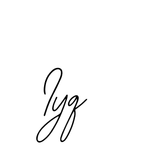 Make a beautiful signature design for name Iyq. Use this online signature maker to create a handwritten signature for free. Iyq signature style 12 images and pictures png