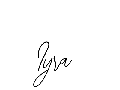 Similarly Bearetta-2O07w is the best handwritten signature design. Signature creator online .You can use it as an online autograph creator for name Iyra. Iyra signature style 12 images and pictures png