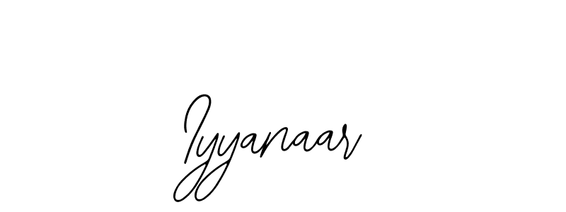 The best way (Bearetta-2O07w) to make a short signature is to pick only two or three words in your name. The name Iyyanaar include a total of six letters. For converting this name. Iyyanaar signature style 12 images and pictures png