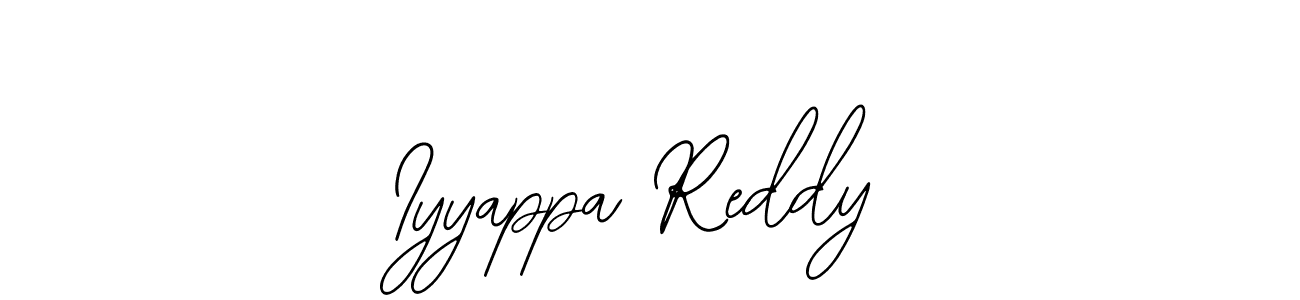 How to make Iyyappa Reddy name signature. Use Bearetta-2O07w style for creating short signs online. This is the latest handwritten sign. Iyyappa Reddy signature style 12 images and pictures png