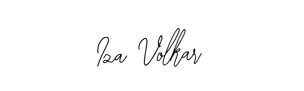 Best and Professional Signature Style for Iza Volkar. Bearetta-2O07w Best Signature Style Collection. Iza Volkar signature style 12 images and pictures png