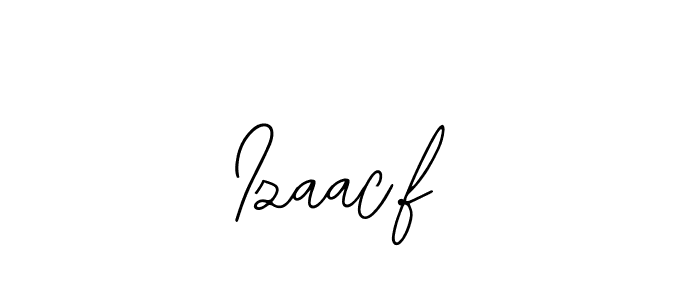 The best way (Bearetta-2O07w) to make a short signature is to pick only two or three words in your name. The name Izaac.f include a total of six letters. For converting this name. Izaac.f signature style 12 images and pictures png