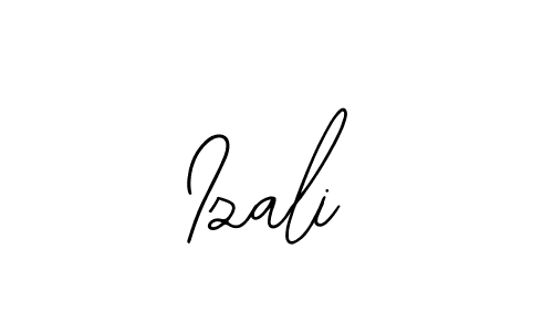 Also You can easily find your signature by using the search form. We will create Izali name handwritten signature images for you free of cost using Bearetta-2O07w sign style. Izali signature style 12 images and pictures png