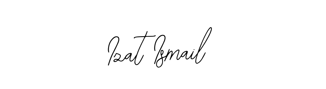 How to Draw Izat Ismail signature style? Bearetta-2O07w is a latest design signature styles for name Izat Ismail. Izat Ismail signature style 12 images and pictures png