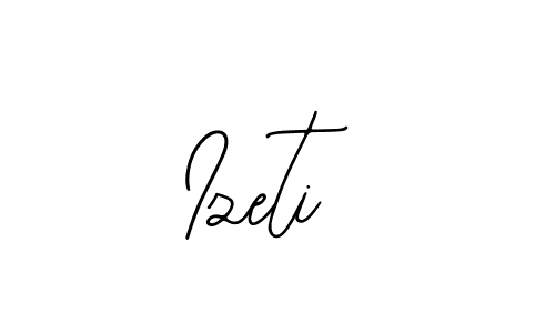 The best way (Bearetta-2O07w) to make a short signature is to pick only two or three words in your name. The name Izeti include a total of six letters. For converting this name. Izeti signature style 12 images and pictures png