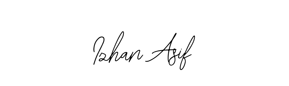 Make a beautiful signature design for name Izhan Asif. With this signature (Bearetta-2O07w) style, you can create a handwritten signature for free. Izhan Asif signature style 12 images and pictures png