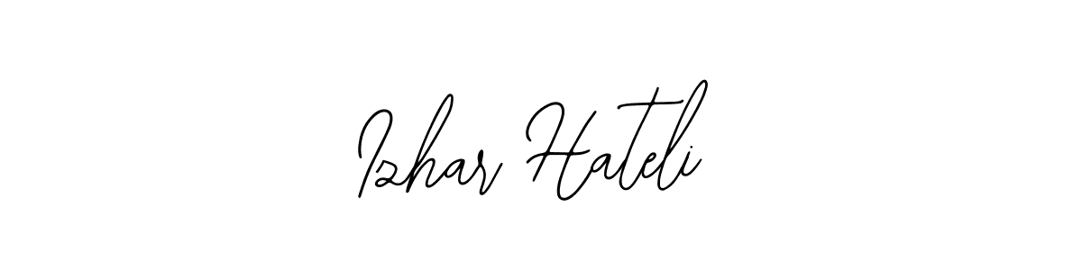 This is the best signature style for the Izhar Hateli name. Also you like these signature font (Bearetta-2O07w). Mix name signature. Izhar Hateli signature style 12 images and pictures png