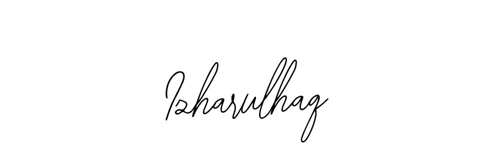 This is the best signature style for the Izharulhaq name. Also you like these signature font (Bearetta-2O07w). Mix name signature. Izharulhaq signature style 12 images and pictures png