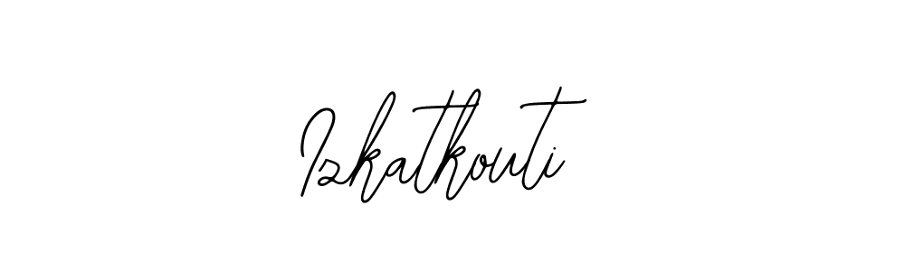 Here are the top 10 professional signature styles for the name Izkatkouti. These are the best autograph styles you can use for your name. Izkatkouti signature style 12 images and pictures png