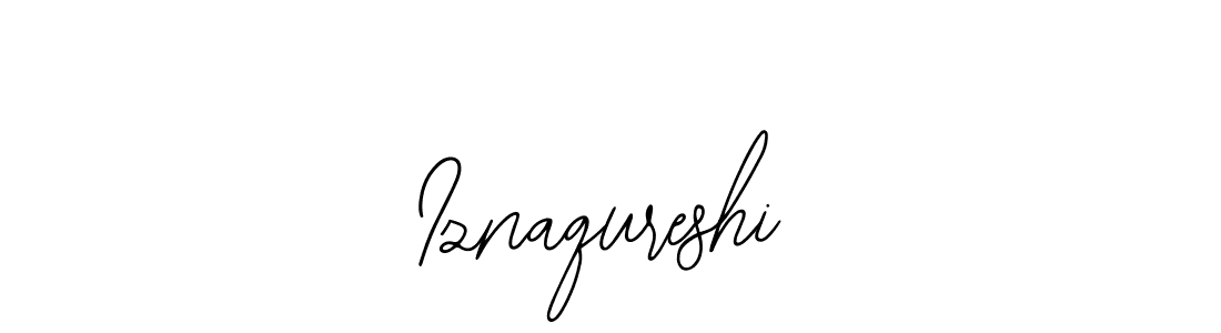 Use a signature maker to create a handwritten signature online. With this signature software, you can design (Bearetta-2O07w) your own signature for name Iznaqureshi. Iznaqureshi signature style 12 images and pictures png