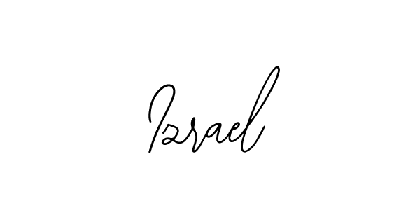 Also we have Izrael name is the best signature style. Create professional handwritten signature collection using Bearetta-2O07w autograph style. Izrael signature style 12 images and pictures png