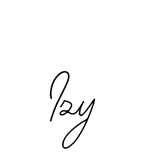 Use a signature maker to create a handwritten signature online. With this signature software, you can design (Bearetta-2O07w) your own signature for name Izy. Izy signature style 12 images and pictures png