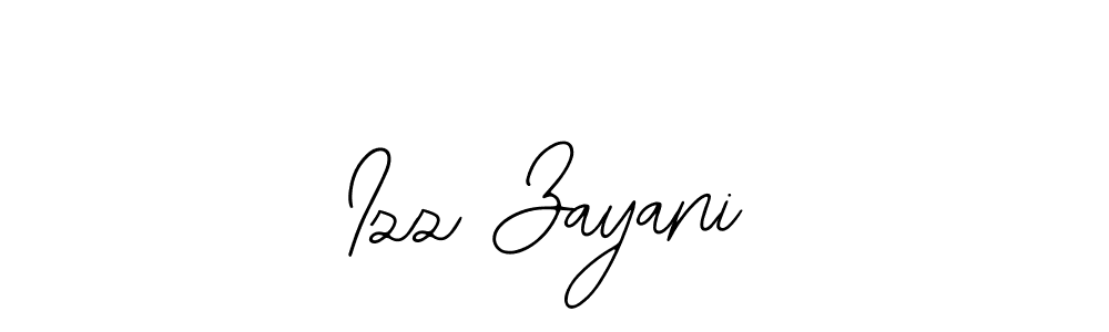 How to Draw Izz Zayani signature style? Bearetta-2O07w is a latest design signature styles for name Izz Zayani. Izz Zayani signature style 12 images and pictures png