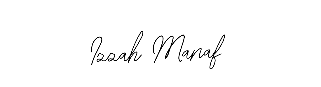 It looks lik you need a new signature style for name Izzah Manaf. Design unique handwritten (Bearetta-2O07w) signature with our free signature maker in just a few clicks. Izzah Manaf signature style 12 images and pictures png