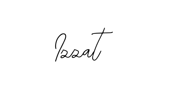 The best way (Bearetta-2O07w) to make a short signature is to pick only two or three words in your name. The name Izzat  include a total of six letters. For converting this name. Izzat  signature style 12 images and pictures png