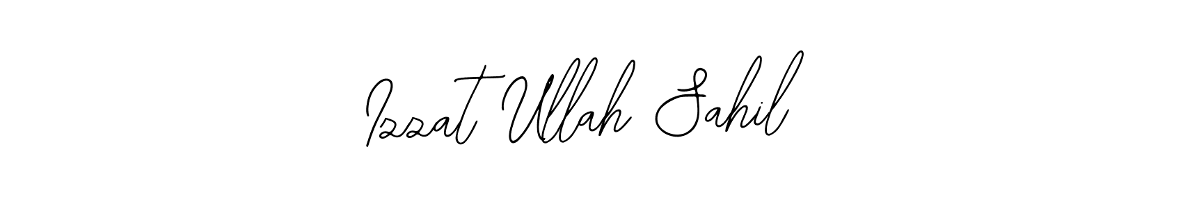 Design your own signature with our free online signature maker. With this signature software, you can create a handwritten (Bearetta-2O07w) signature for name Izzat Ullah Sahil. Izzat Ullah Sahil signature style 12 images and pictures png