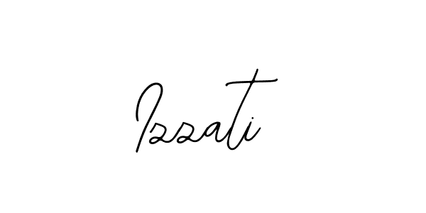 The best way (Bearetta-2O07w) to make a short signature is to pick only two or three words in your name. The name Izzati include a total of six letters. For converting this name. Izzati signature style 12 images and pictures png