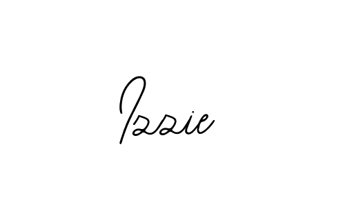 Design your own signature with our free online signature maker. With this signature software, you can create a handwritten (Bearetta-2O07w) signature for name Izzie. Izzie signature style 12 images and pictures png