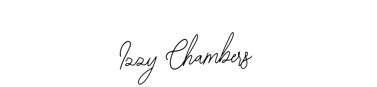 Make a beautiful signature design for name Izzy Chambers. With this signature (Bearetta-2O07w) style, you can create a handwritten signature for free. Izzy Chambers signature style 12 images and pictures png