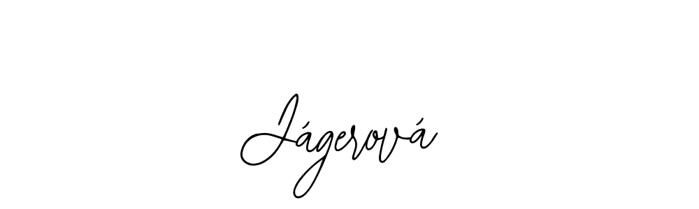 Also You can easily find your signature by using the search form. We will create Jágerová name handwritten signature images for you free of cost using Bearetta-2O07w sign style. Jágerová signature style 12 images and pictures png