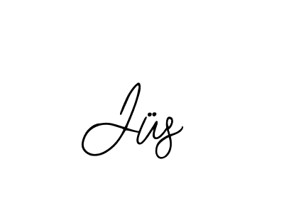 Design your own signature with our free online signature maker. With this signature software, you can create a handwritten (Bearetta-2O07w) signature for name Jüs. Jüs signature style 12 images and pictures png