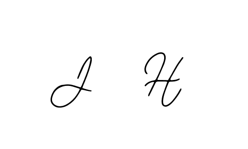if you are searching for the best signature style for your name J   H. so please give up your signature search. here we have designed multiple signature styles  using Bearetta-2O07w. J   H signature style 12 images and pictures png