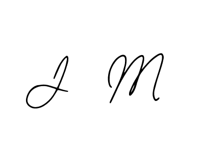 if you are searching for the best signature style for your name J  M. so please give up your signature search. here we have designed multiple signature styles  using Bearetta-2O07w. J  M signature style 12 images and pictures png