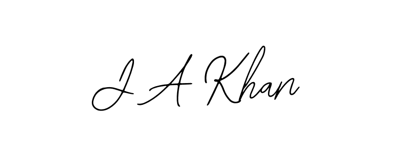 Also You can easily find your signature by using the search form. We will create J A Khan name handwritten signature images for you free of cost using Bearetta-2O07w sign style. J A Khan signature style 12 images and pictures png