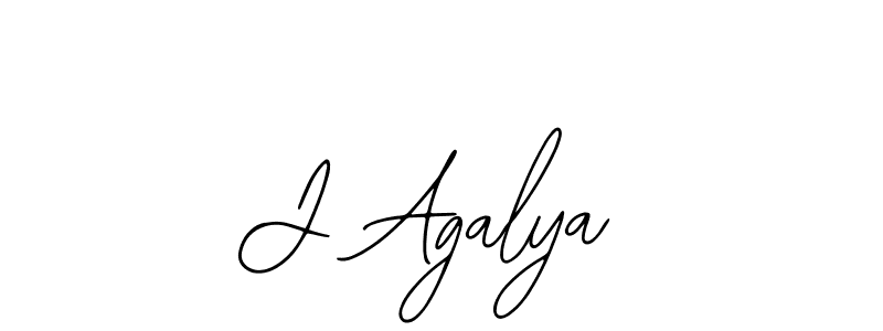 You should practise on your own different ways (Bearetta-2O07w) to write your name (J Agalya) in signature. don't let someone else do it for you. J Agalya signature style 12 images and pictures png