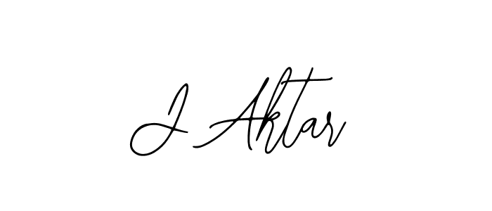 How to make J Aktar signature? Bearetta-2O07w is a professional autograph style. Create handwritten signature for J Aktar name. J Aktar signature style 12 images and pictures png