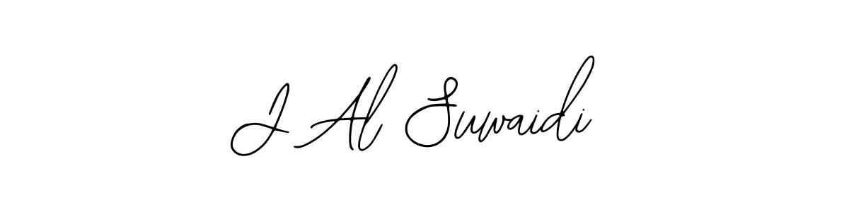 Design your own signature with our free online signature maker. With this signature software, you can create a handwritten (Bearetta-2O07w) signature for name J Al Suwaidi. J Al Suwaidi signature style 12 images and pictures png