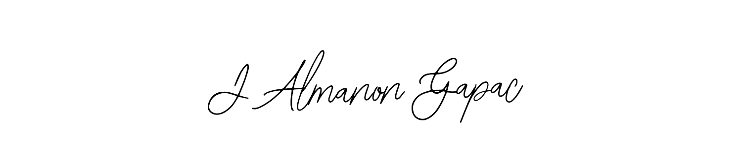 Once you've used our free online signature maker to create your best signature Bearetta-2O07w style, it's time to enjoy all of the benefits that J Almanon Gapac name signing documents. J Almanon Gapac signature style 12 images and pictures png