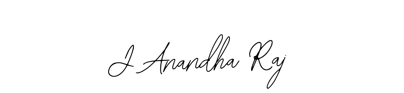 Create a beautiful signature design for name J Anandha Raj. With this signature (Bearetta-2O07w) fonts, you can make a handwritten signature for free. J Anandha Raj signature style 12 images and pictures png