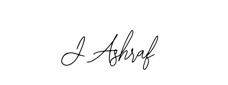 The best way (Bearetta-2O07w) to make a short signature is to pick only two or three words in your name. The name J Ashraf include a total of six letters. For converting this name. J Ashraf signature style 12 images and pictures png