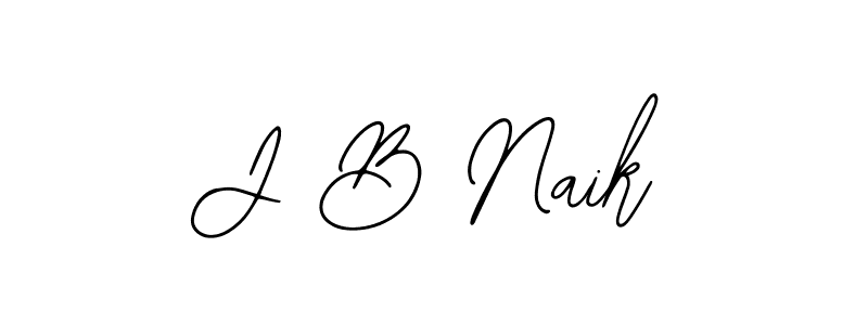 Make a beautiful signature design for name J B Naik. With this signature (Bearetta-2O07w) style, you can create a handwritten signature for free. J B Naik signature style 12 images and pictures png