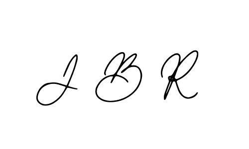 Create a beautiful signature design for name J B R. With this signature (Bearetta-2O07w) fonts, you can make a handwritten signature for free. J B R signature style 12 images and pictures png