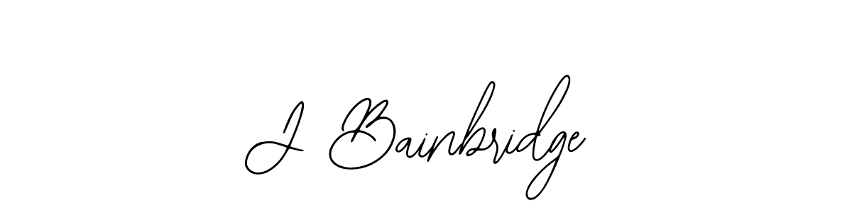 J Bainbridge stylish signature style. Best Handwritten Sign (Bearetta-2O07w) for my name. Handwritten Signature Collection Ideas for my name J Bainbridge. J Bainbridge signature style 12 images and pictures png