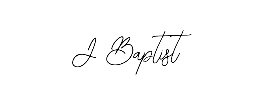 Use a signature maker to create a handwritten signature online. With this signature software, you can design (Bearetta-2O07w) your own signature for name J Baptist. J Baptist signature style 12 images and pictures png