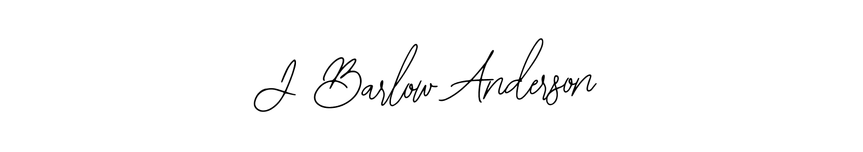 J Barlow Anderson stylish signature style. Best Handwritten Sign (Bearetta-2O07w) for my name. Handwritten Signature Collection Ideas for my name J Barlow Anderson. J Barlow Anderson signature style 12 images and pictures png