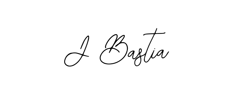Use a signature maker to create a handwritten signature online. With this signature software, you can design (Bearetta-2O07w) your own signature for name J Bastia. J Bastia signature style 12 images and pictures png