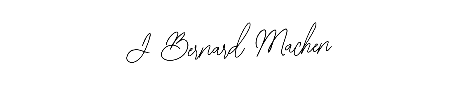 Make a beautiful signature design for name J Bernard Machen. With this signature (Bearetta-2O07w) style, you can create a handwritten signature for free. J Bernard Machen signature style 12 images and pictures png