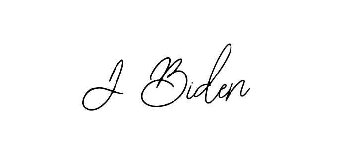 Make a beautiful signature design for name J Biden. With this signature (Bearetta-2O07w) style, you can create a handwritten signature for free. J Biden signature style 12 images and pictures png