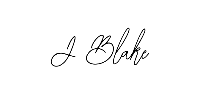 Use a signature maker to create a handwritten signature online. With this signature software, you can design (Bearetta-2O07w) your own signature for name J Blake. J Blake signature style 12 images and pictures png