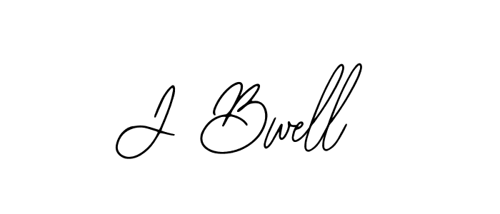 Bearetta-2O07w is a professional signature style that is perfect for those who want to add a touch of class to their signature. It is also a great choice for those who want to make their signature more unique. Get J Bwell name to fancy signature for free. J Bwell signature style 12 images and pictures png