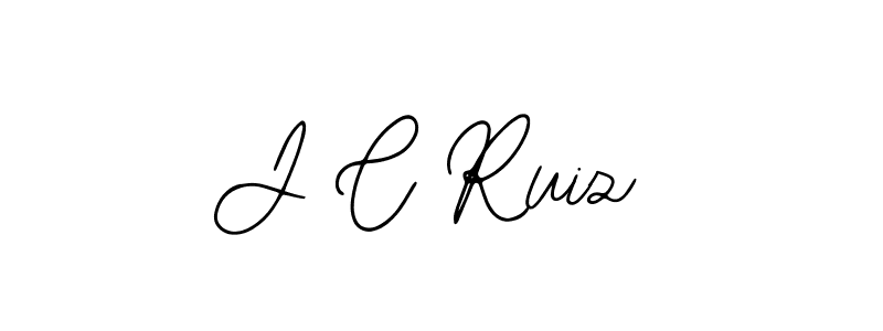 Make a beautiful signature design for name J C Ruiz. With this signature (Bearetta-2O07w) style, you can create a handwritten signature for free. J C Ruiz signature style 12 images and pictures png