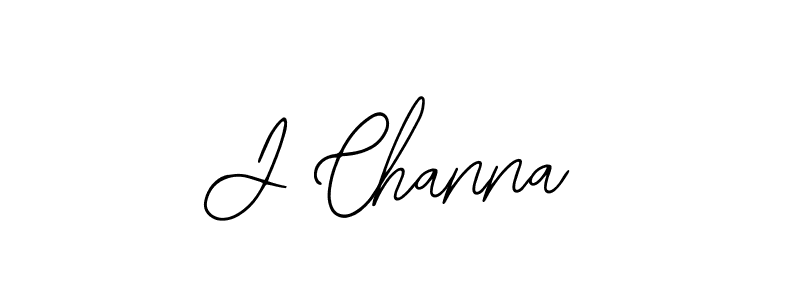 J Channa stylish signature style. Best Handwritten Sign (Bearetta-2O07w) for my name. Handwritten Signature Collection Ideas for my name J Channa. J Channa signature style 12 images and pictures png