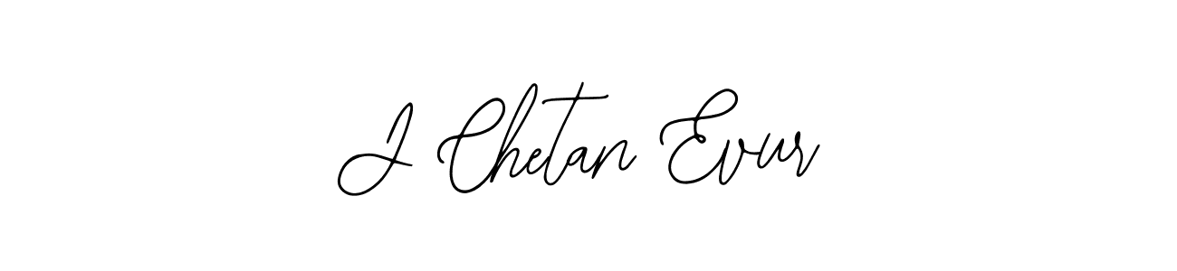 Also we have J Chetan Evur name is the best signature style. Create professional handwritten signature collection using Bearetta-2O07w autograph style. J Chetan Evur signature style 12 images and pictures png