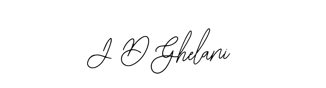 How to make J D Ghelani signature? Bearetta-2O07w is a professional autograph style. Create handwritten signature for J D Ghelani name. J D Ghelani signature style 12 images and pictures png