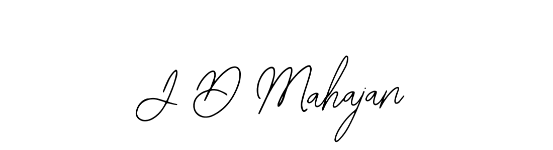 Design your own signature with our free online signature maker. With this signature software, you can create a handwritten (Bearetta-2O07w) signature for name J D Mahajan. J D Mahajan signature style 12 images and pictures png
